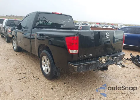 2007 Nissan Titan Xe from USA, damaged, VIN 1N6BA06AX7N227969